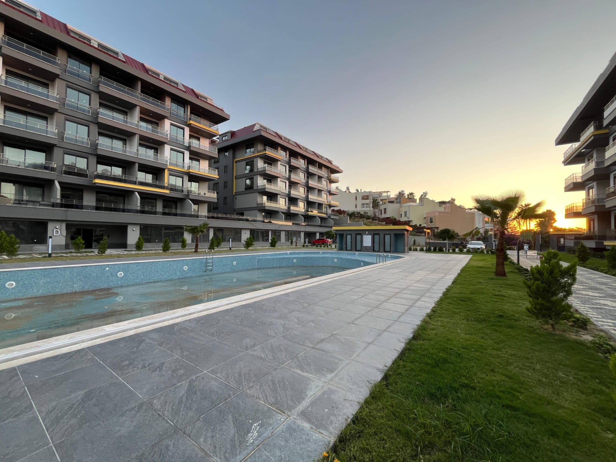 KESTEL BOTANİC GARDEN SİTESİNDE 1+1 DAİRE