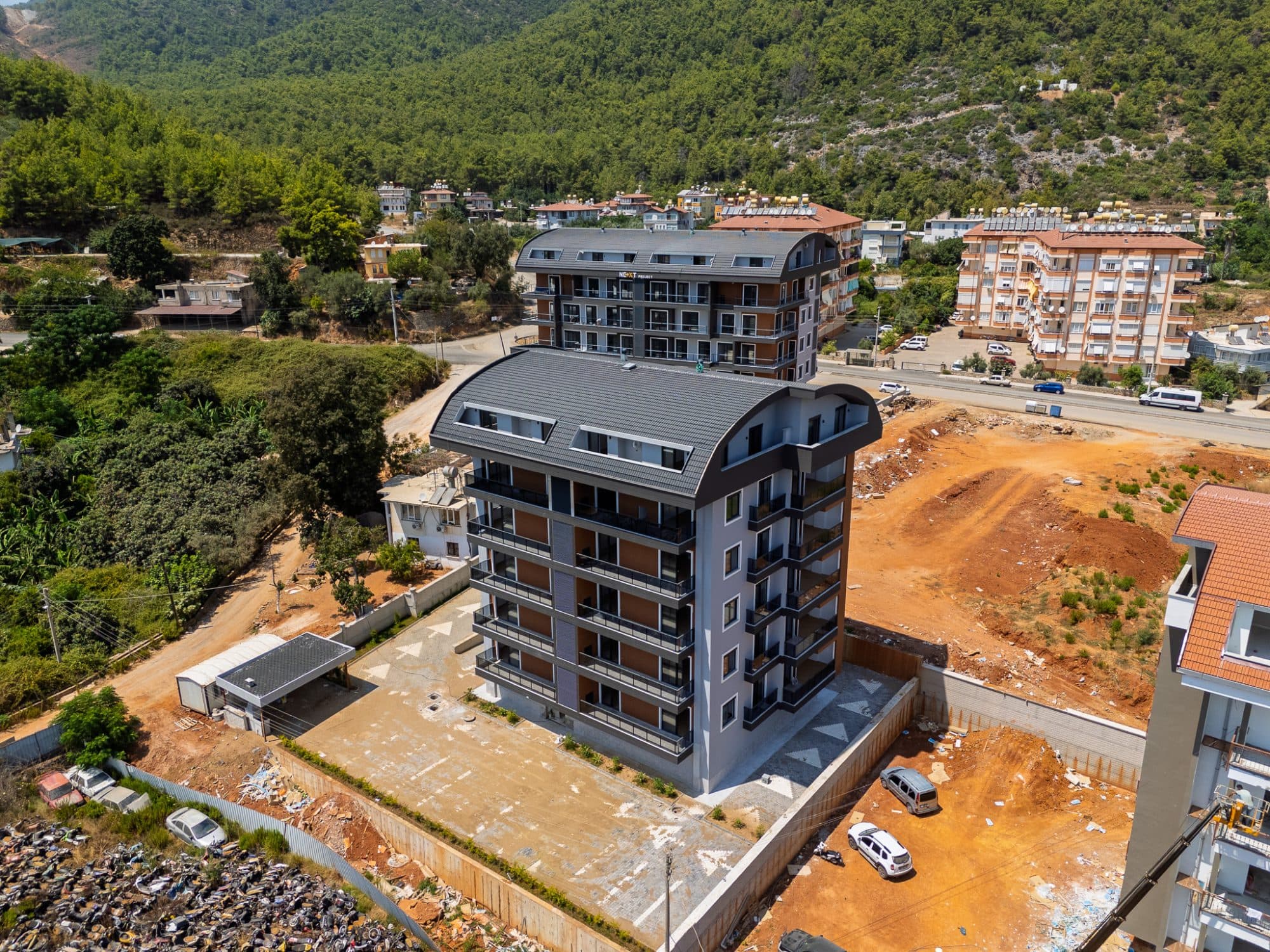 ALANYA ÇIPLAKLI SATILIK SIFIR 3+1 AYRI MUTFAKLI DUBLEKS DAİRE
