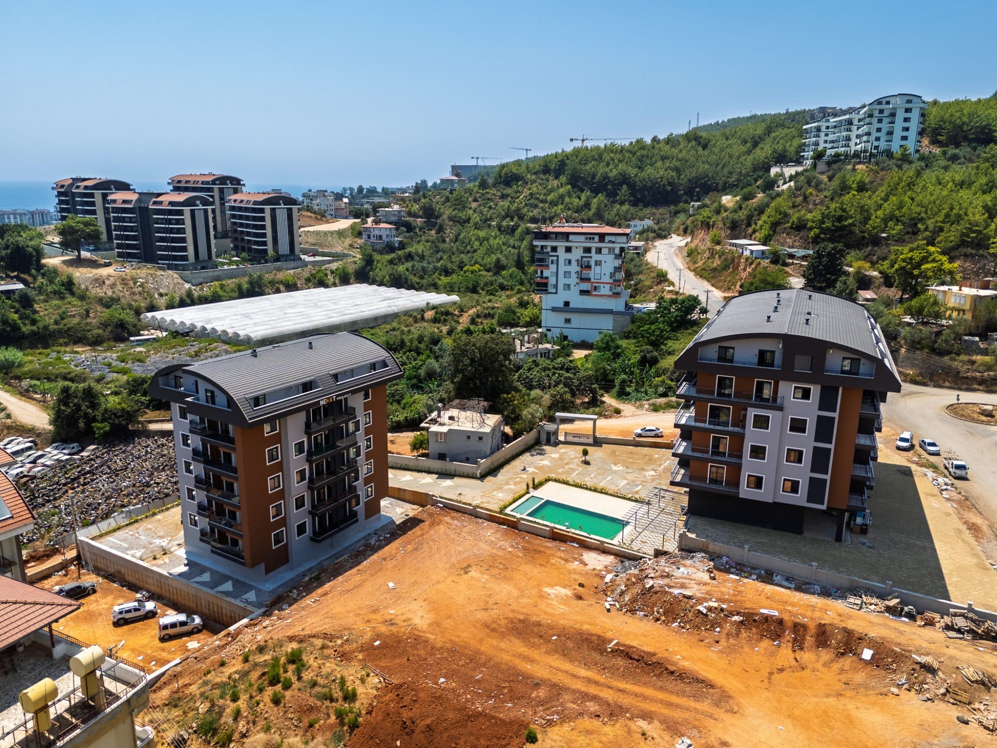 ALANYA ÇIPLAKLI SATILIK SIFIR 3+1 AYRI MUTFAKLI DUBLEKS DAİRE